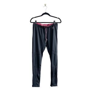 Reebok EA7 Emporio Armani Women's Drawstring Activewear Pants Black Medium